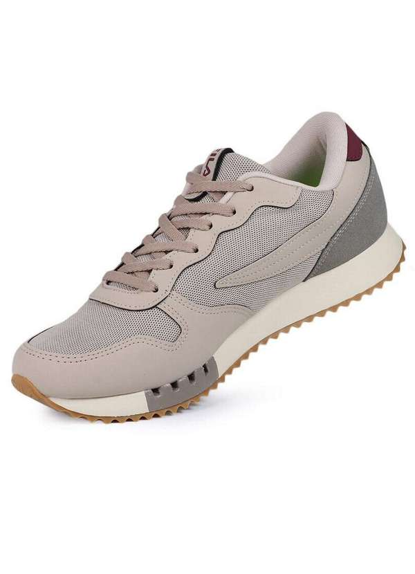 Tênis Jogging Masculino Fila Euro Jogger Casual Bege Passarela