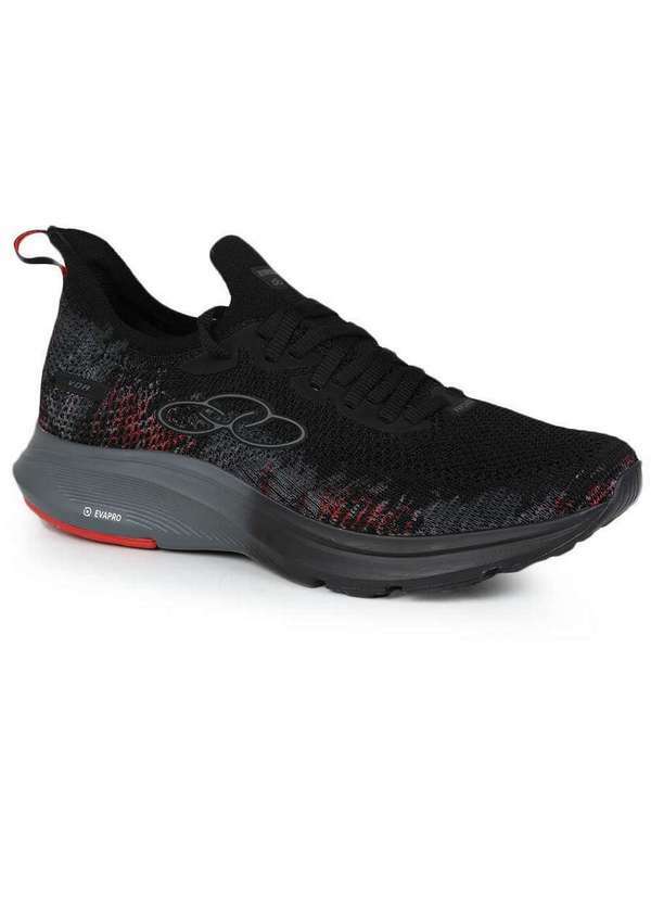 Olympikus - Tênis Running Feminino Olympikus Voa Sport Preto