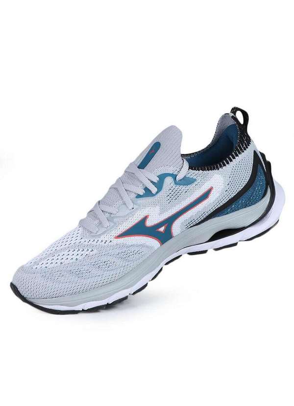 Mizuno - Tênis Running Masculino Mizuno Wave Mirai 4 Cinza 2