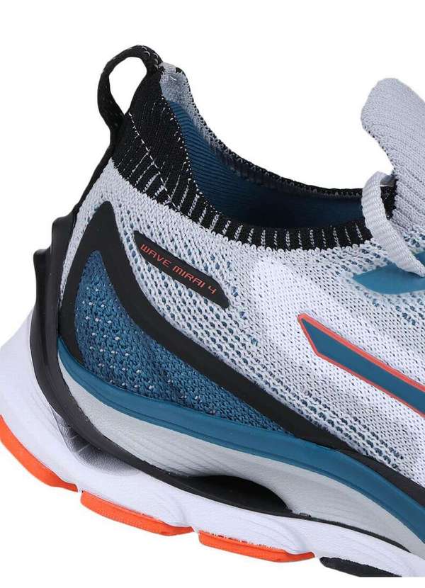Mizuno - Tênis Running Masculino Mizuno Wave Mirai 4 Cinza 5