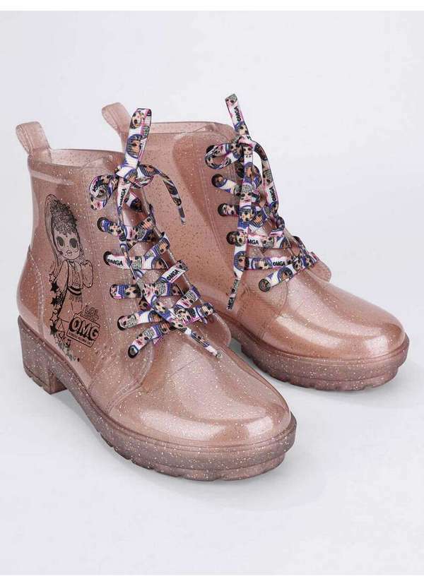 Grendene - Bota Infantil Grendene Lol Omg Nude