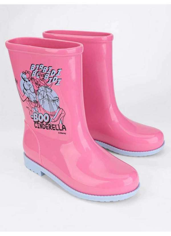Grendene - Galocha Infantil Grendene Cinderela Disney Rosa