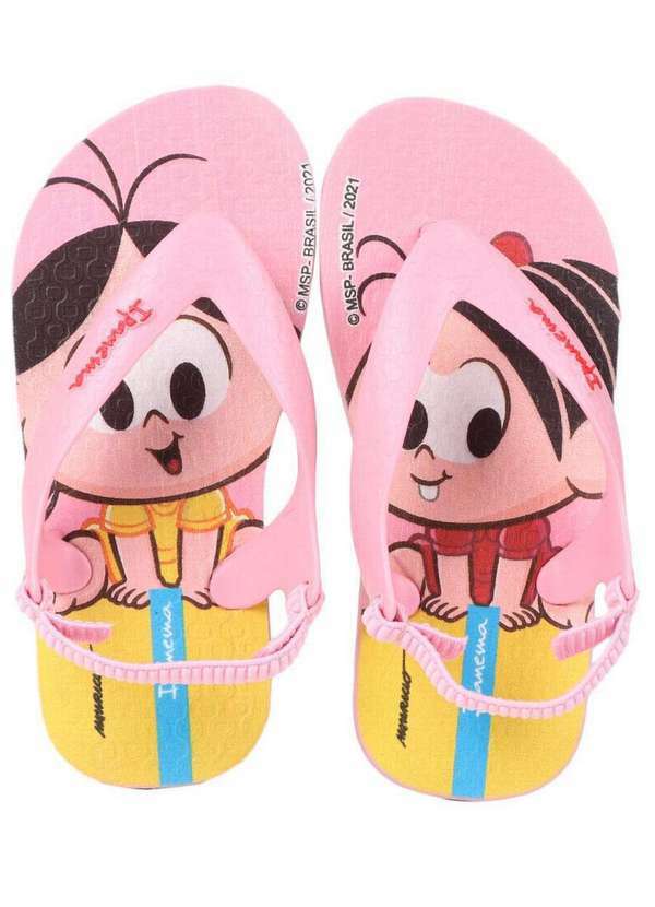 Ipanema - Chinelo Infantil Ipanema Elastico Rosa