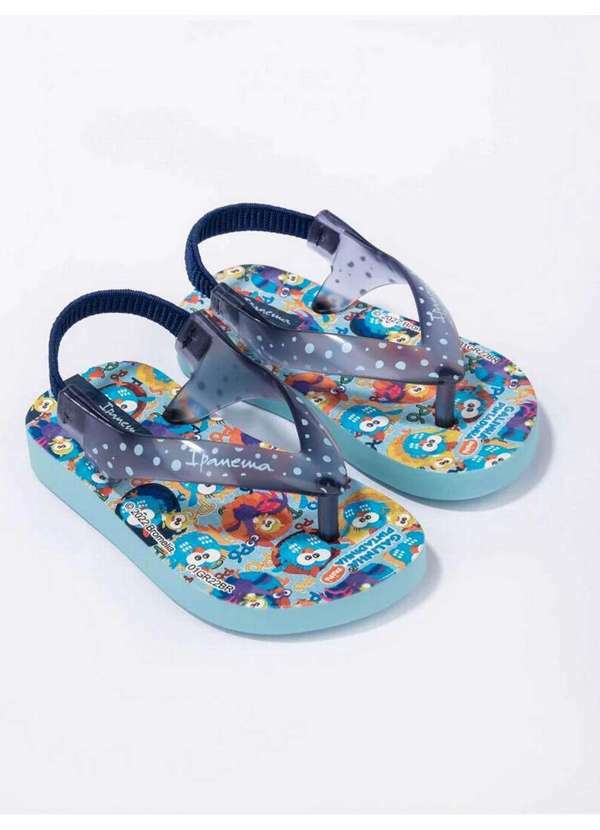 Ipanema - Chinelo Infantil Ipanema Galinha Pintadinha Baby Marinho