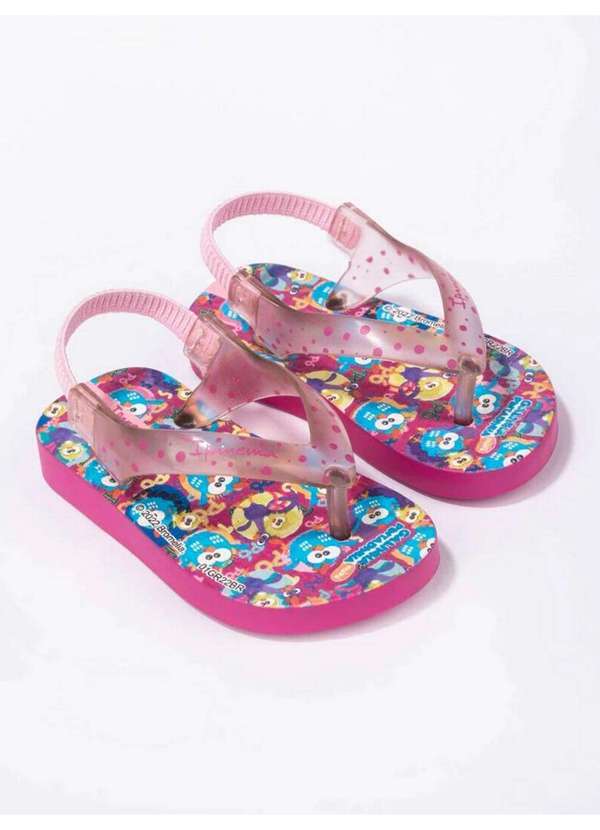 Ipanema - Chinelo Infantil Ipanema Galinha Pintadinha Rosa