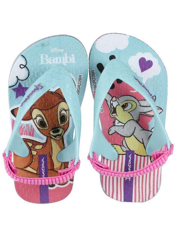 Ipanema - Chinelo Infantil Ipanema Marie & Bambi Verde