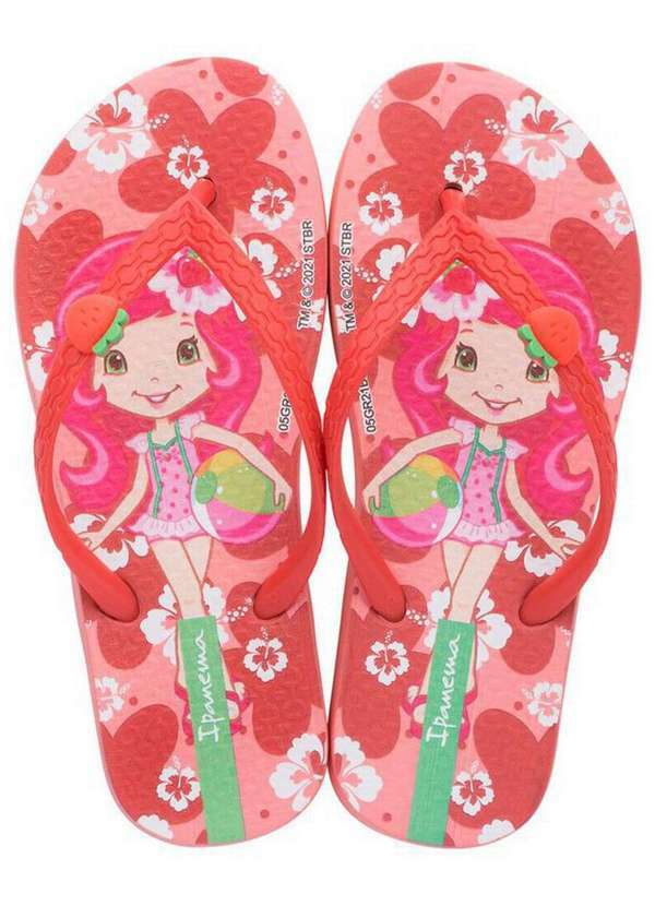 Ipanema - Chinelo Infantil Ipanema Moranguinho Baby Vermelho