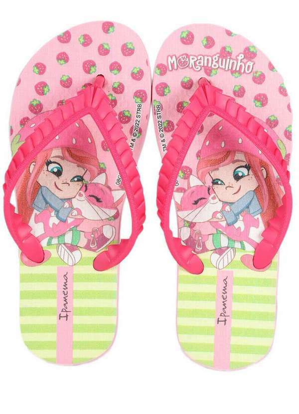 Ipanema - Chinelo Infantil Ipanema Moranguinho Soft Rosa