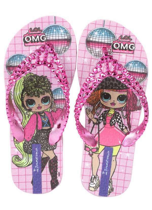 Ipanema - Chinelo Infantil Ipanema Tachas Pink