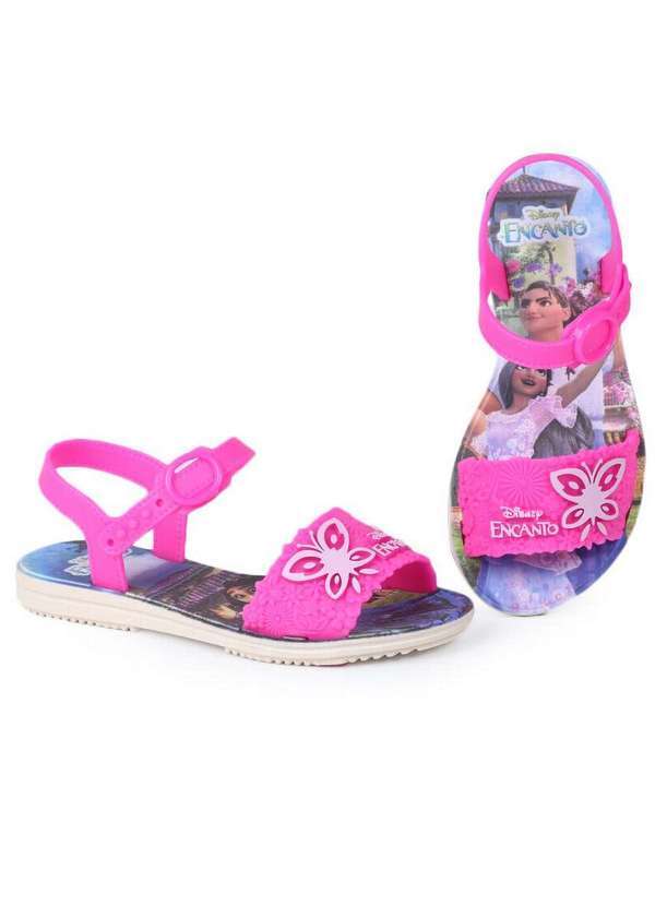 Grendene - Sandália Infantil Grendene Encanto Pink