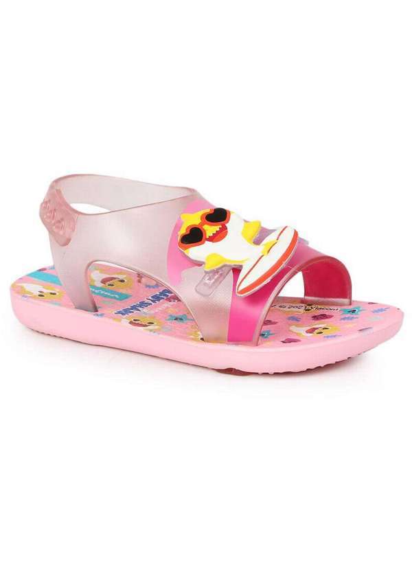 Ipanema - Papete Infantil Ipanema Baby Shark Rosa