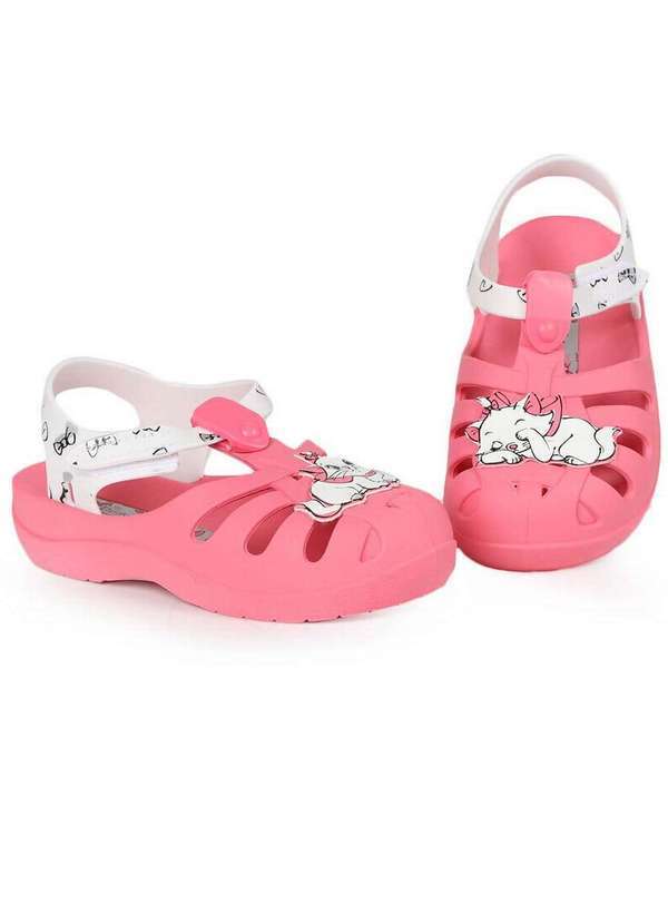 Grendene - Sandália Infantil Grendene Gatinha Marrie Pink