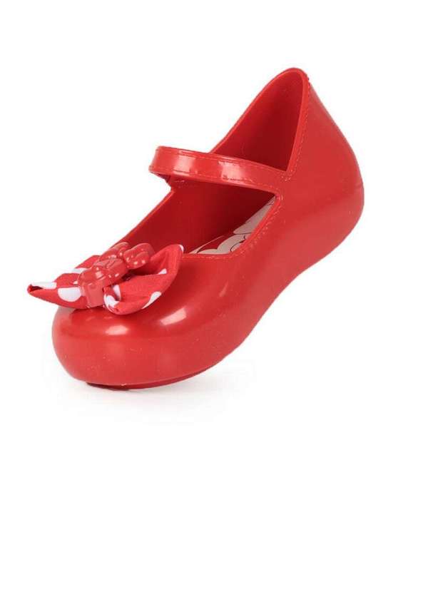 Grendene - Sapatilha Infantil Grendene Minnie Laço Vermelho 2