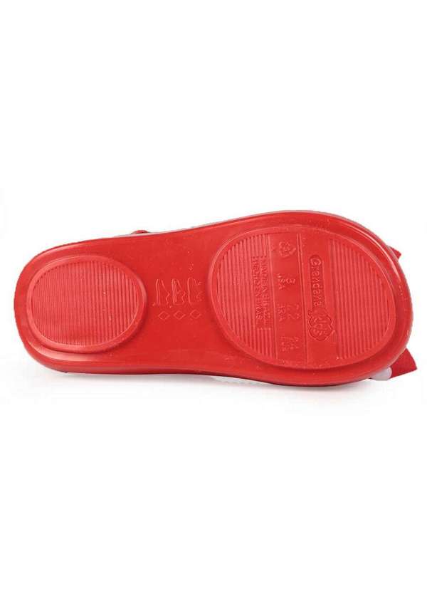 Grendene - Sapatilha Infantil Grendene Minnie Laço Vermelho 4