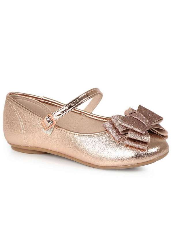 Molekinha Sapatilha Infantil Molekinha Fashionista Cobre