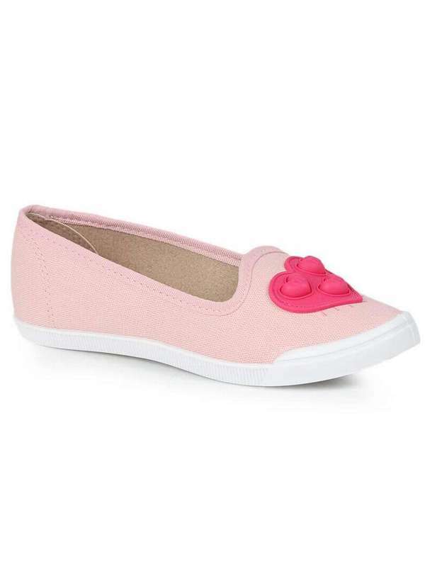 Molekinha - Sapatilha Infantil Molekinha Pop It Coração Rosa