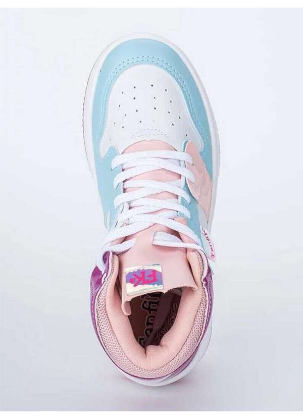 Kidy - Tênis Casual Infantil Kidy Fanfik Teens Branco 6