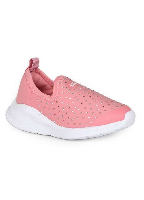 Forca do Mar - Tênis Infantil Bibi Fly Baby Strass Rosa