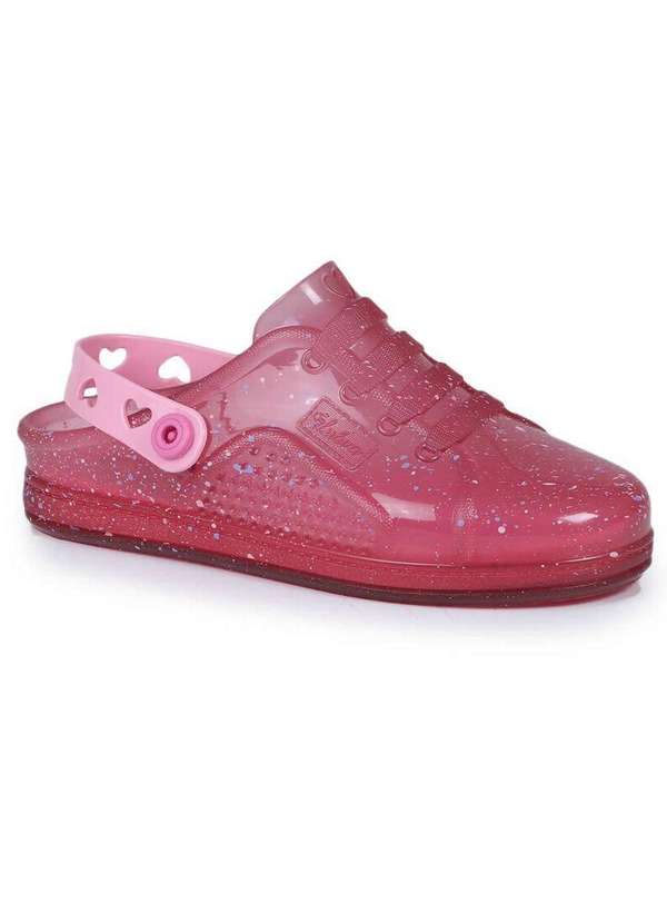 Tênis Infantil Grendene Luluca Design Mule Rosa Passarela