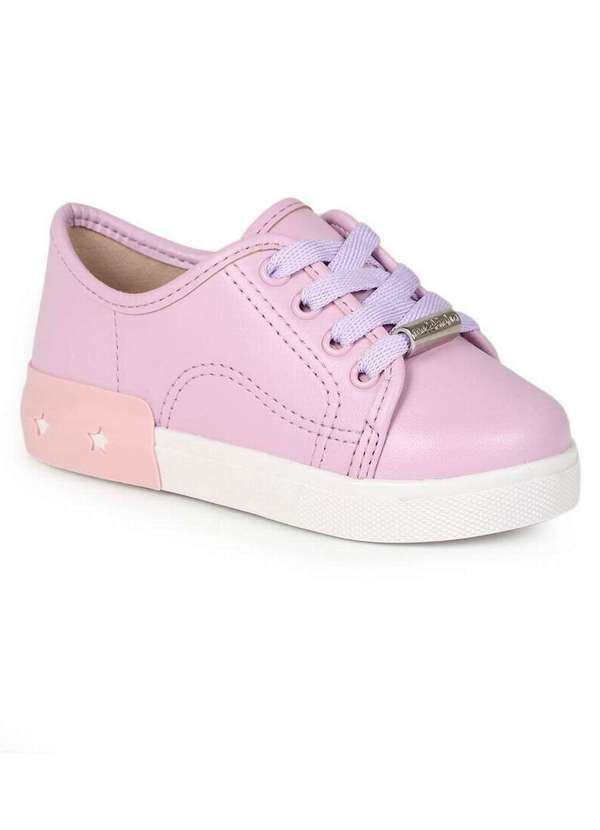 Molekinha - Tênis Infantil Molekinha Estrelinhas Lilas