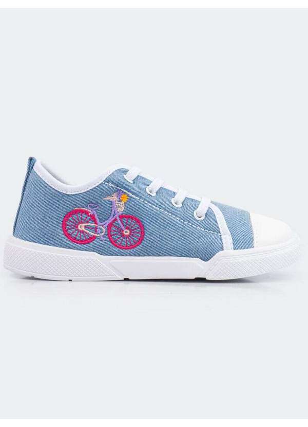 Pampili - Tênis Infantil Pampili Lyly Jeans Jeans