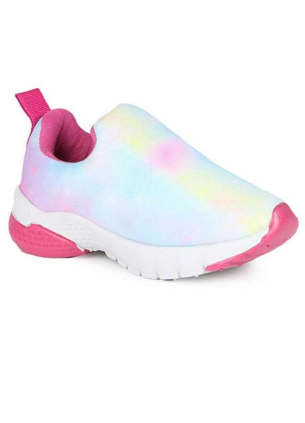 Gibizinho - Tênis Jogging Infantil Gibizinho Tie-Dye Rosa