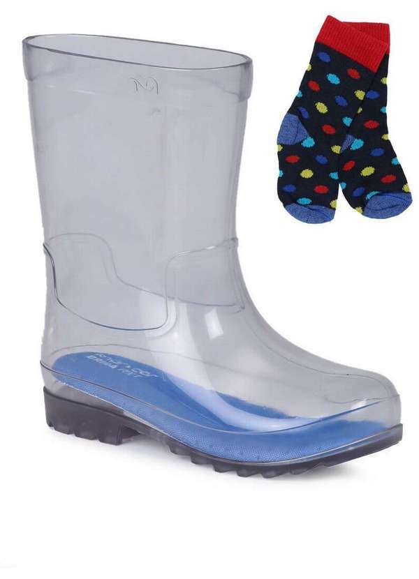 Kidy - Galocha Infantil Kidy Splash Transparente