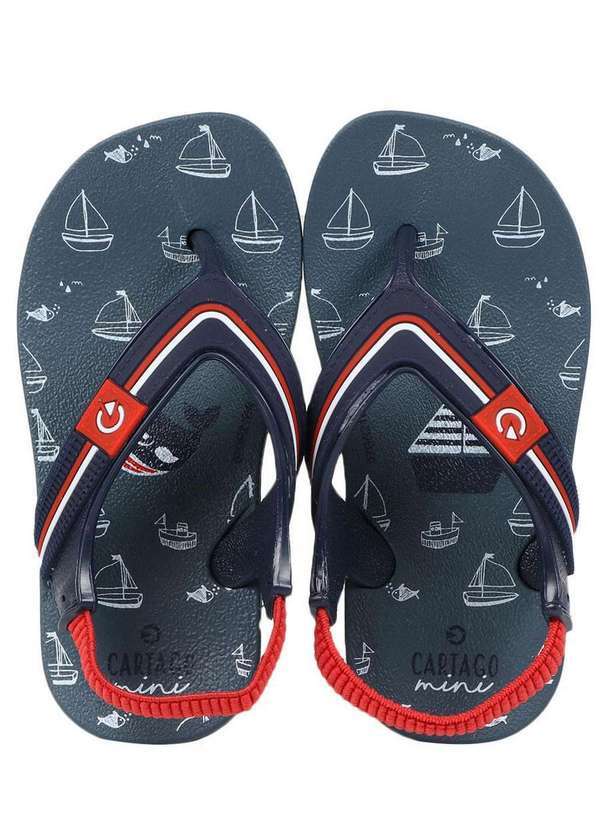 Cartago - Chinelo Infantil Cartago Baby Montana Marinho