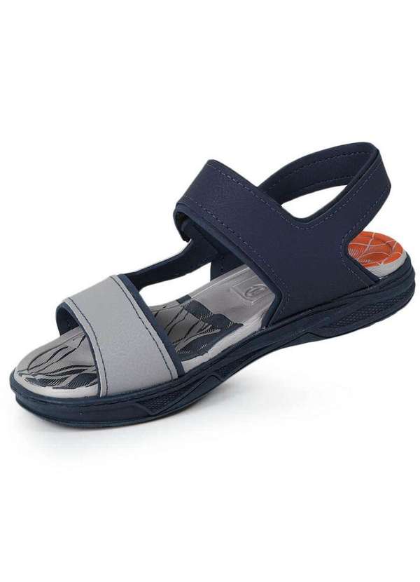 Molekinho - Sandália Infantil Molekinho Pontos Massageadores Marinho 2