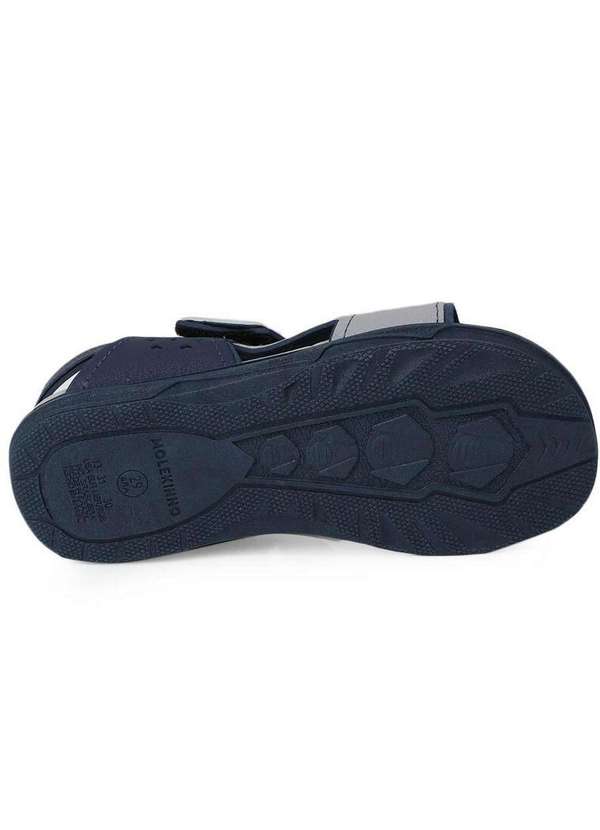 Molekinho - Sandália Infantil Molekinho Pontos Massageadores Marinho 3