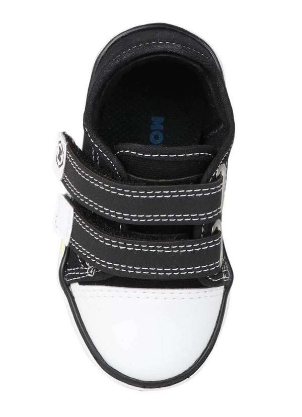 Molekinho - Tênis Infantil Molekinho Básico Velcro Duplo Preto 5