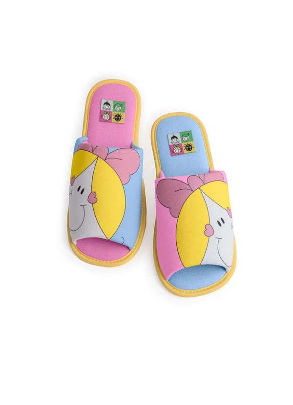 Veggi - Pantufa Bia Faces Azul Azul