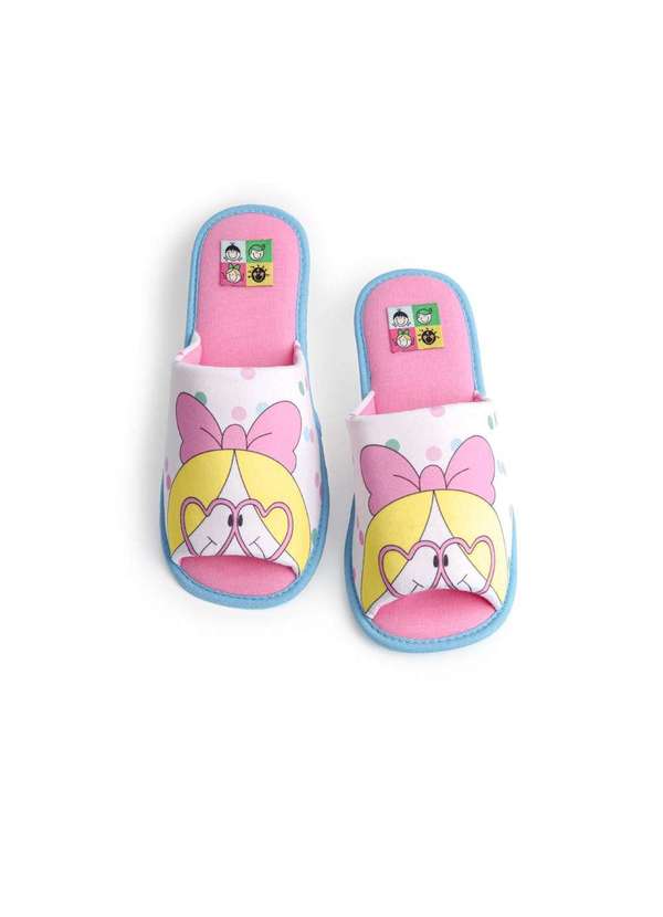 Veggi - Pantufa Bia Faces Rosa Rosa