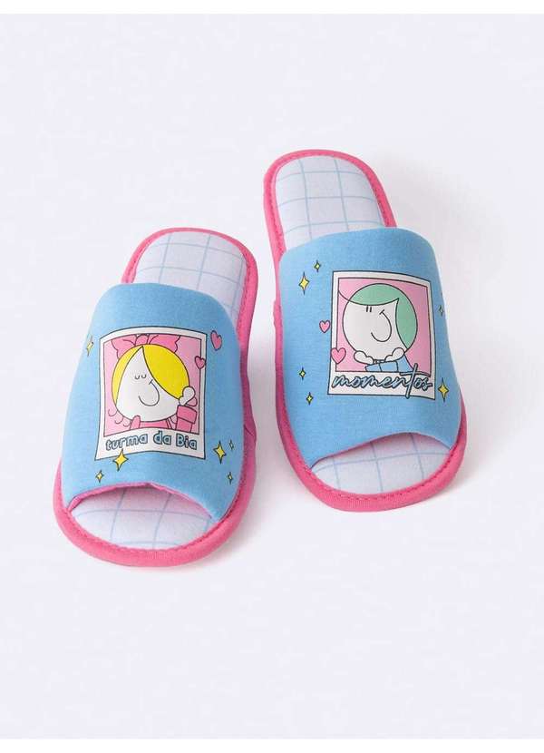 Veggi - Pantufa Turma da Bia - Estilo e Conforto em Todos os Passos Azul