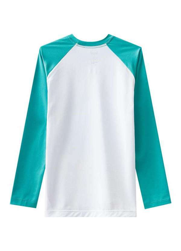Veggi - Blusa Feminina Manga Longa Kids Uv Branco 2