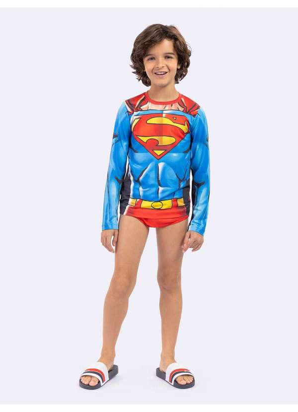 Veggi - Blusa Manga Longa com Proteção Uv 5 Azul 2