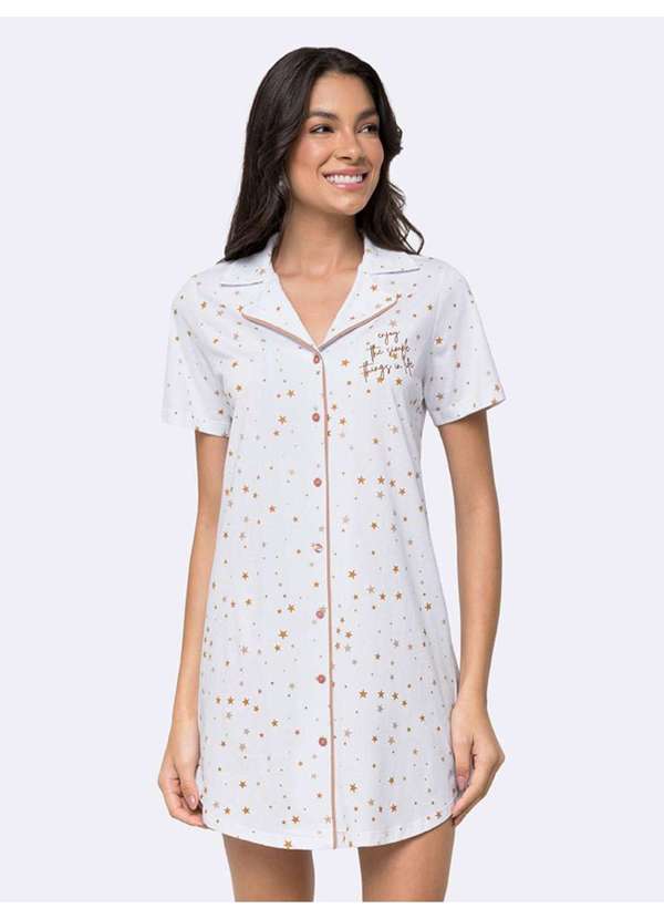 Veggi - Camisola Americana Raízes do Sol Branco