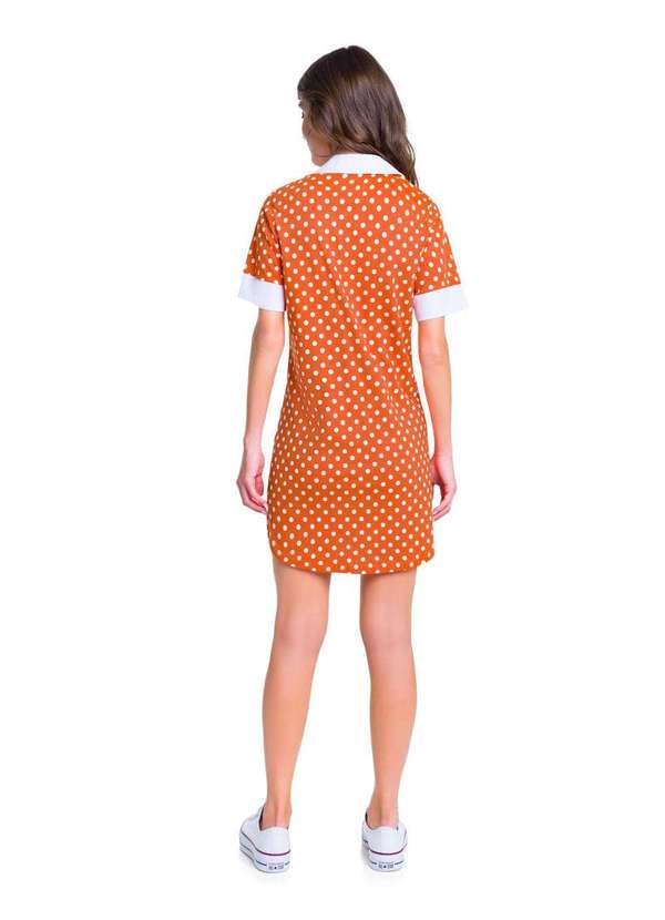 Veggi - Camisola Manga Curta Aberta Poás Laranja 4