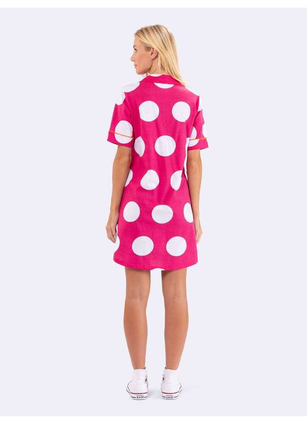 Veggi - Camisola Manga Curta Americana Pink Tokyo Rosa 2