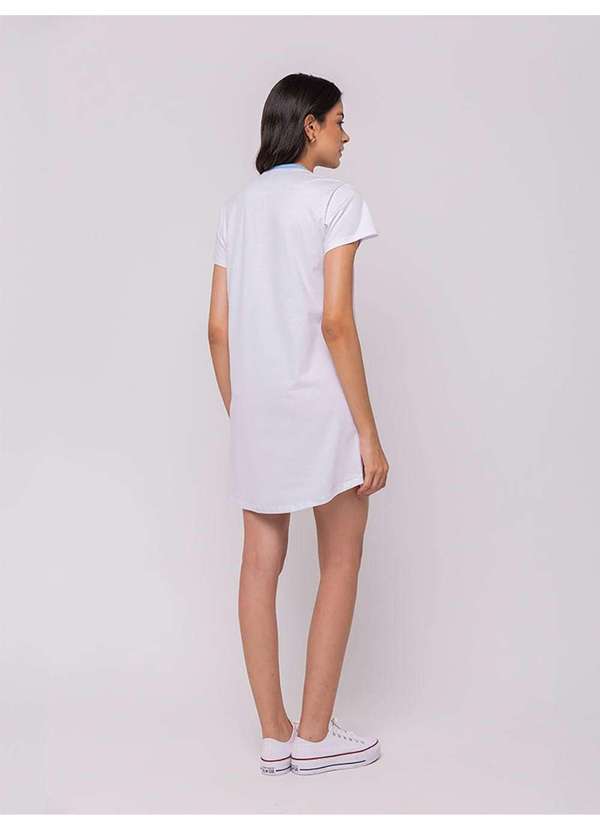 Veggi - Camisola Manga Curta Turma da Bia Branco 3