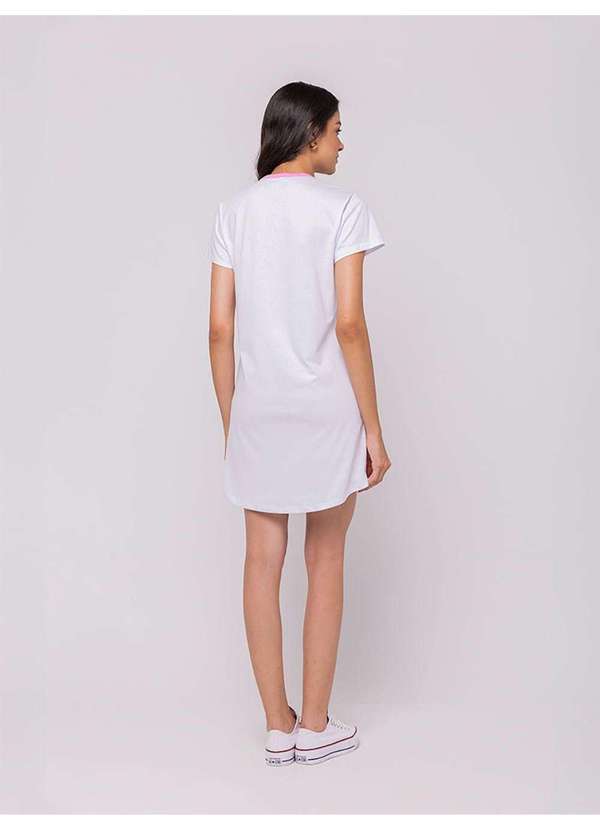 Veggi - Camisola Manga Curta Turma da Bia Branco 3