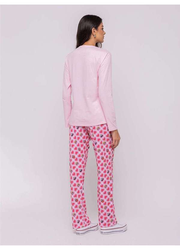 Veggi - Pijama Manga Longa as Meninas Superpoderosas Rosa 3