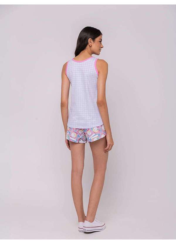 Veggi - Pijama Regata Turma da Bia Branco 4