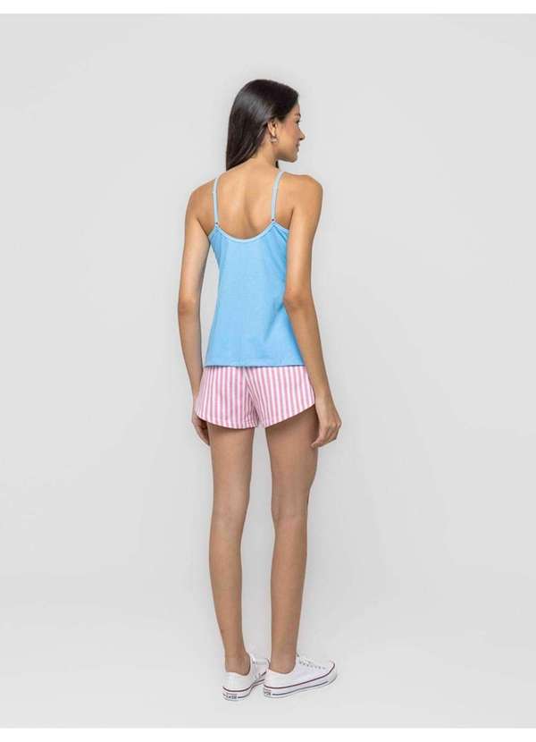 Veggi - Short Doll Bia Bate Papo Azul 3