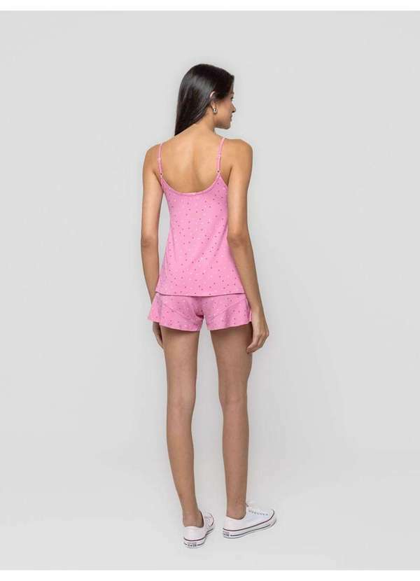 Veggi - Short Doll Corações Ao Sol Rosa 6