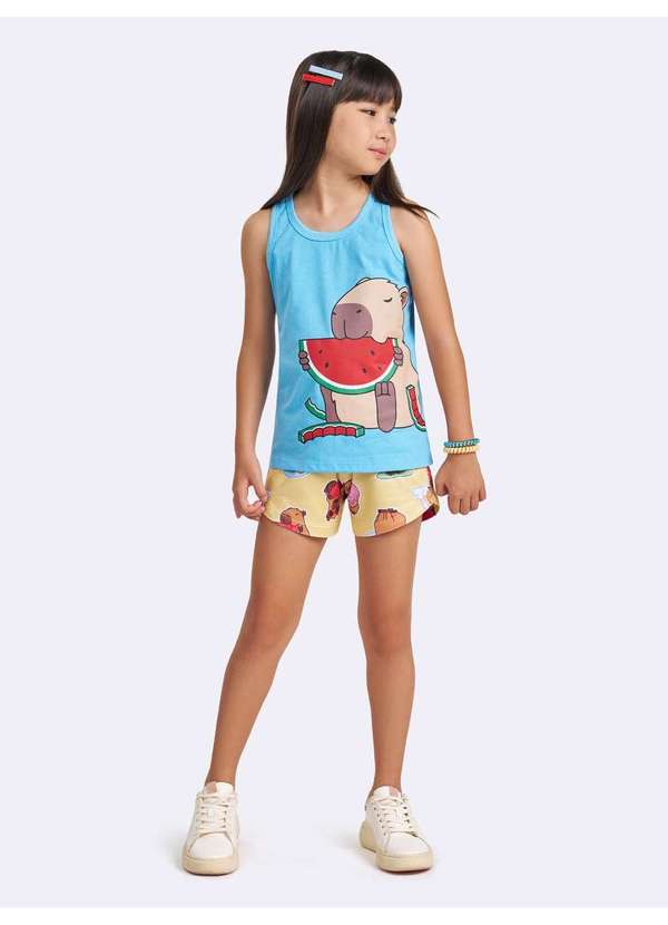 Veggi - Pijama Regata Capy Summer Azul 2