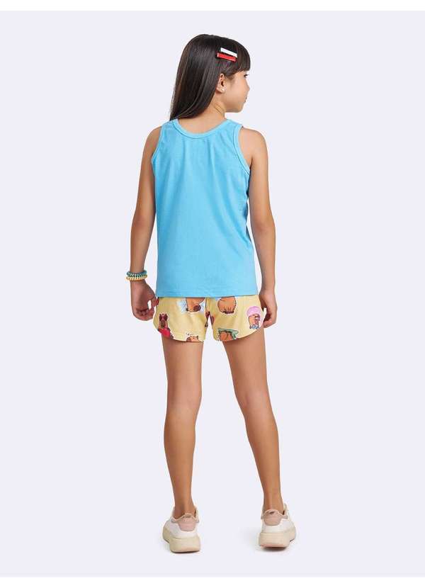 Veggi - Pijama Regata Capy Summer Azul 3