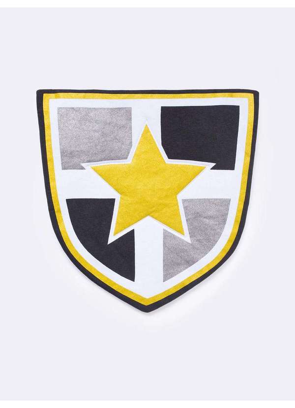 Veggi - Pijama Manga Curta Infantil Super Herói com Escudo Branco 5