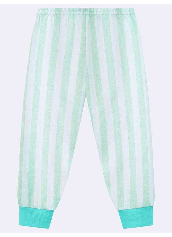 Veggi - Pijama Manga Longa Bebê Turma da Bia Relax Verde