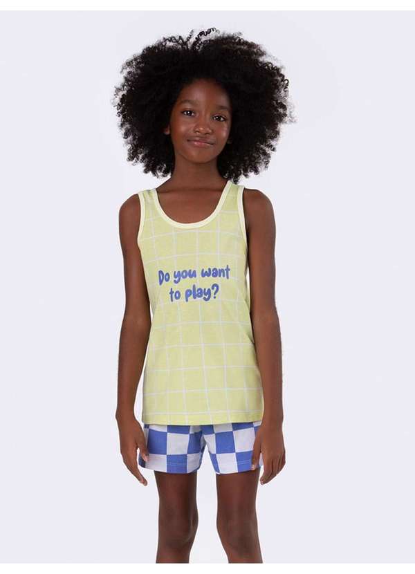 Veggi - Pijama Regata Infantil Play Verde